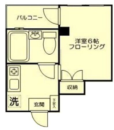 ボヌールカサマの物件間取画像